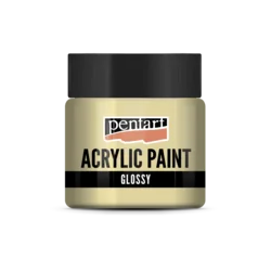 Svetleča akrilna barva Pentart 50 ml - bela kava