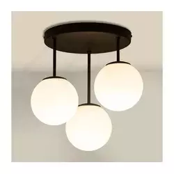 Plafonski luster MOONLIGHT 3xE27/15W/230V crne boje