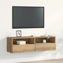 TV zidni ormar hrast artisan 100 x 30 x 30 cm Konstruirano drvo