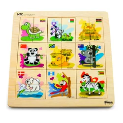 PINO TOYS NTC asocijacije Životinje