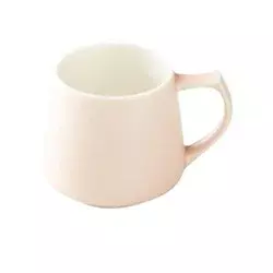 Origami Aroma porcelanska skodelica 320ml mat rožnata japonska