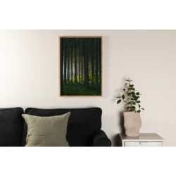 Venture Design Poster Woods 21x30 cm Zelena