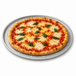 Aluminijumska okrugla tepsija za picu pizzu 50  cm.
