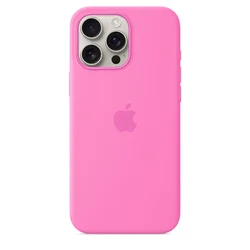 iPhone 16 Pro Max Silicone Case sa MagSafe-om – Peony