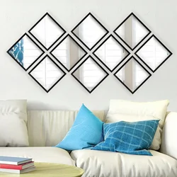 Wallity Set ogledala SETAYNA_036, 24x24cm