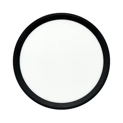 LED plafonsko svetlo LED/18W/230V 3000/4000/6500K prečnika 23 cm crno