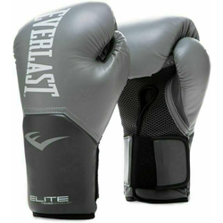 Everlast Pro Style Elite rukavice za boks, 12 oz, za trening, sive