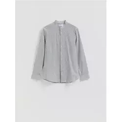 Reserved - Slim fit košulja s podignutim okovratnikom
