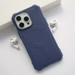 Maska Uag Essential Armor Mag Case za iPhone 15 Pro Max plava