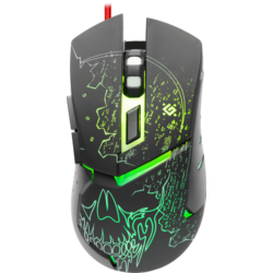 Defender Optična gaming miška Alfa GM-703L, 3200 dpi