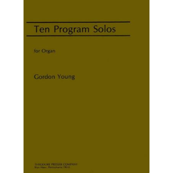 YOUNG:TEN PROGRAM SOLOS FOR ORGAN