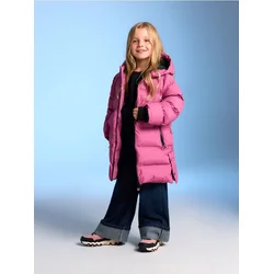 Sinsay - Kvitovana puffer jakna sa kapuljačom - prljavo roze