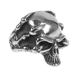 Prstan ETNOX - Skull - SR1427