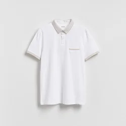 Reserved - Slim Polo majica s visokim sadržajem pamuka