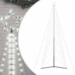 LED božićno drvce 861 LED hladno bijelo 478 cm