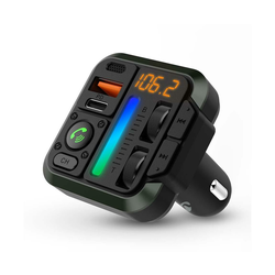 Nedis CATR2024BK - FM predajnik za automobil sa handsfree funkcijom