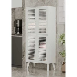 Hanah Home višenamenski ormarić Deneb, 70 cm, beli