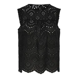 PIECES Bluza PCVILDE  črna
