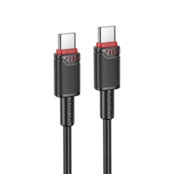 Polnilni kabel Borofone BX110 USB-C v USB-C 60W 3A 1m