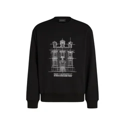 Karl Lagerfeld Majica Maison De Karl črna/bela