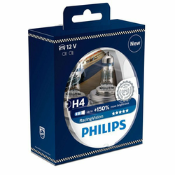 Philips par žarulja H4 Racing Vision + 150%