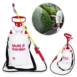 Multigardenska prskalica pod pritiskom, baštensko crevo od 5 l, dugačak produžetak
