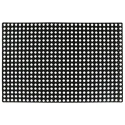 Vidaxl Gumijasta preproga 22 mm 80x120 cm