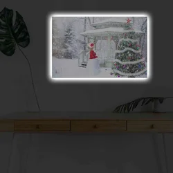 Zidna slika sa LED osvjetljenjem 4570KARDACT - 030, 45x70 cm