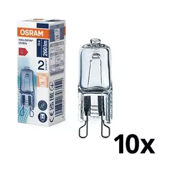 Komplet 10x sijalica za rernu HALOPIN G9/25W/230V 2700K - Osram