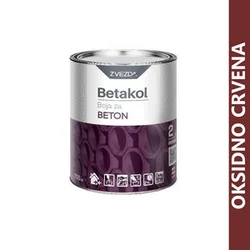 HELIOS betakol boja za beton oksidno crvena 0.75l