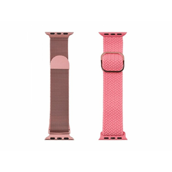 JUST IN CASE Set dve narukvice za pametni sat, 38-41mm