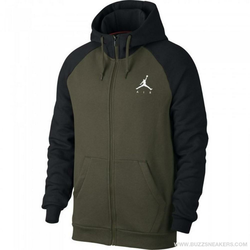 Hoodie Air Jordan Jumpman Fleece Olive Canvas/Black