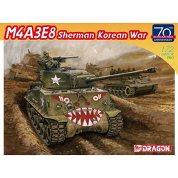 Model Kit tank 7570 - M4A3E8 SHERMAN Korean War (70th Anniversary) (1:72)