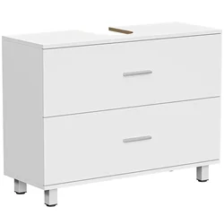 Homestar Kopalniška omarica 80x30x60 cm bela