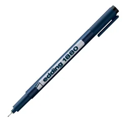 Liner Edding 1880 0,1 mm črne barve