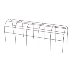 NOHEL GARDEN Podporna mreža za sadilnike kovinska rjava 40cm