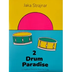 STRAJNAR:2 DRUM PARADISE 11 POP/ROCK PIECES DRUM SET DUETS
