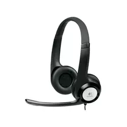 LOGITECH USB slušalke H390, črne