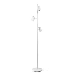 NYMANE Podna lampa s 3 reflektora, bela