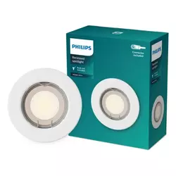 Philips - Ugradno plafonsko svetlo PERIDOT 1xGU10/7W/230V belo