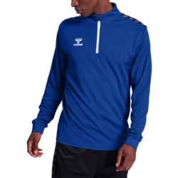 HMLAUTHENTIC HALF ZIP SWEAT