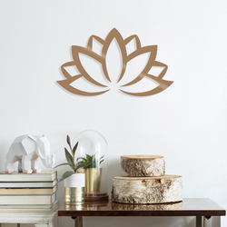 WALLXPERT Lotus Flower 2 Copper