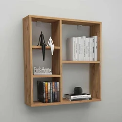 Hanah Home zidna polica Myra, 70,8 cm, atlantski bor