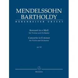 MENDELSSOHN:VIOLIN CONCERTO E-MOLL OP.64 STUDY SCORE