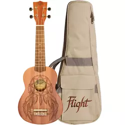 FLIGHT ukulele NUS350 DC SOPRANO + torba
