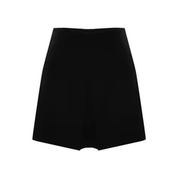 Trendyol Curve Ženski šorts Tbbss24Ap00015, Crni
