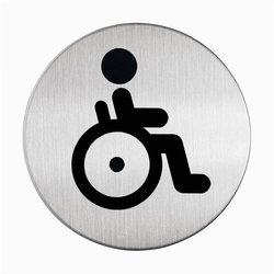 Piktogram: WC za invalide - ? 83 mm