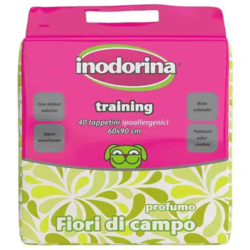 INODORINA Prostirka za štence Training Pads Flower Parfume, 60x90cm, 10 komada