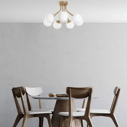 Opviq Luster Orion-13967, 65cm, IP20, Zlatno-bele boje