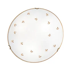 Kolarz 731.12.4.160- Zidna lampa NONNA 2xE27/60W/230V, prečnika 40 cm, cvetni motiv, ružičasto zlato